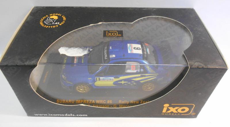 Ixo 1/43 Scale RAM187 SUBARU IMPREZA WRC #6 NEW ZEALAND 2005