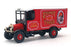 Corgi 13cm Long Diecast C931 - Thornycroft Van Stepney Tyres - Red/White