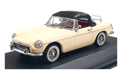 Minichamps 1/43 Scale 430 131040 - 1962-69 MGB Cabriolet Softop - Cream