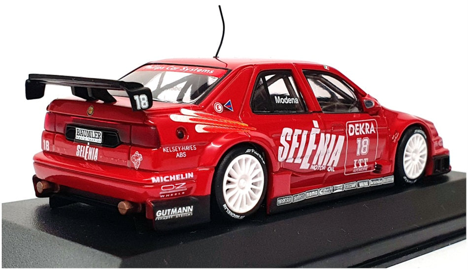 Minichamps 1/43 Scale 430 950318 - Alfa Romeo 155 V6 TI DTM 1995 - #18 Modena