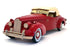 Western Models 1/43 Scale WMS31 - 1940 Packard Darrin - Deep Red/White