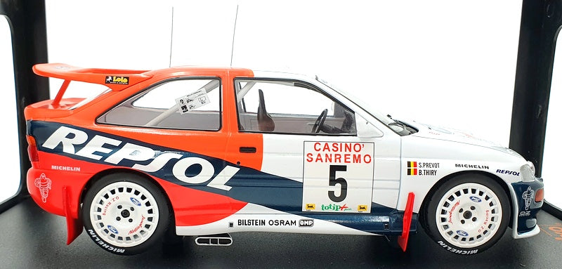 IXO 1/18 Scale 18RMC076B - Ford Escort Cosworth RS 1996 #5 San remo B.Thiry