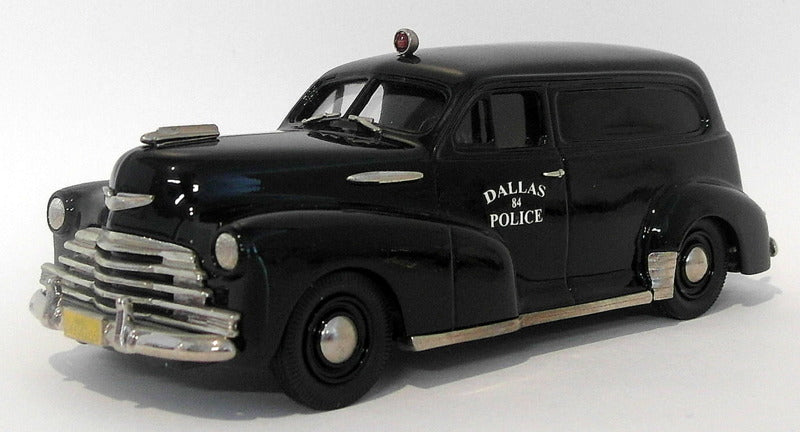 Brooklin Models 1/43 Scale IPV26 - 1947 Chevrolet Stylemaster Dallas Police