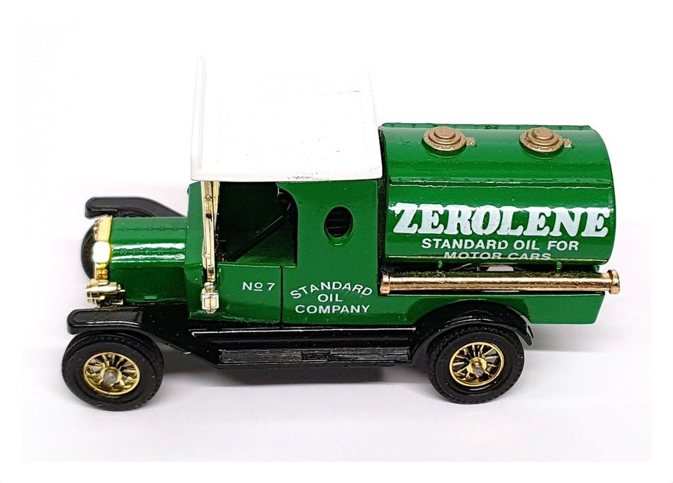 Matchbox Appx 10cm Long Y-3 - 1912 Ford Model T Oil Tanker - Green