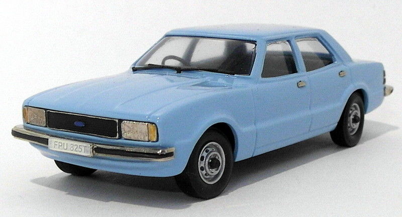 Lansdowne Models 1/43 Scale LDM56 - 1979 Ford Cortina 1.6L Saloon - Bermuda Blue