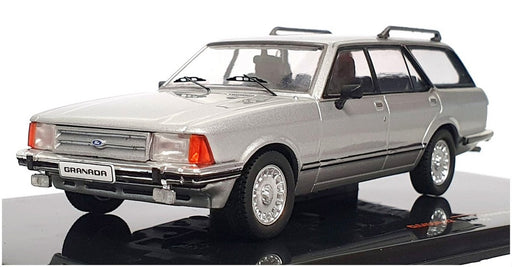 Ixo 1/43 Scale CLC455N.22 - 1982 Ford Granada Mk2 Turnier 2.8i Ghia - Silver