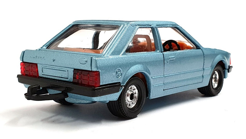 Corgi Appx 11cm Long Diecast 334 - Ford Escort - Met Blue