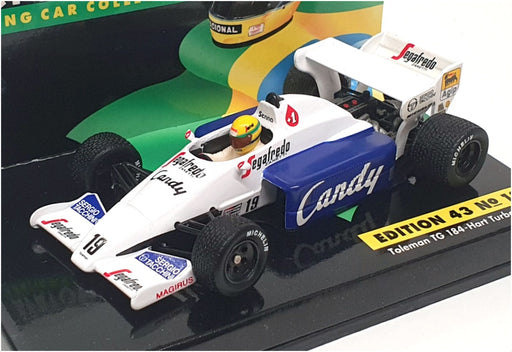 Minichamps Senna Collection 1/43 Scale No.13 - F1 Toleman TG 184 Hart Turbo 1984