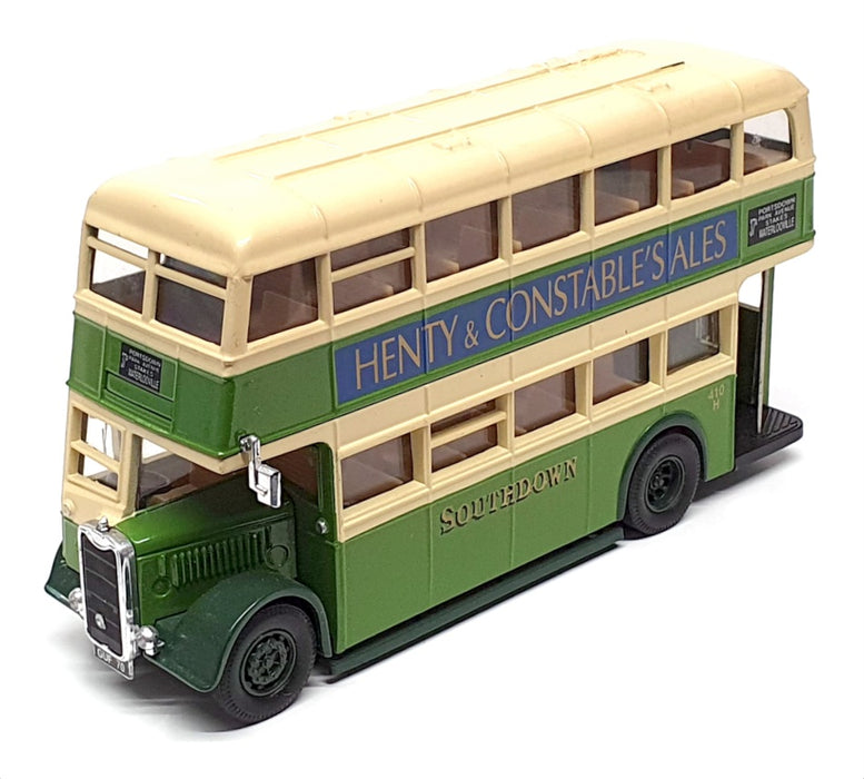 Corgi 1/50 Scale 97198 - Guy Arab Bus Southdown R37A Waterlooville - Green/Cream