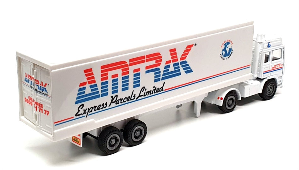 Corgi 1/64 Scale 98101 - Volvo Container Trailer Truck Amtrak - White