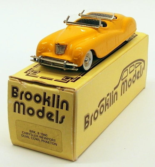 Brooklin Models 1/43 Scale BRK8 004 1940 Chrysler Newport Le Baron Signal Amber