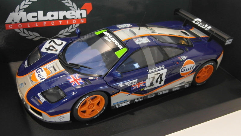 UT Models 1/18 scale Diecast 530 151824 McLaren F1 GTR Gulf 4th LM Twin Spoiler