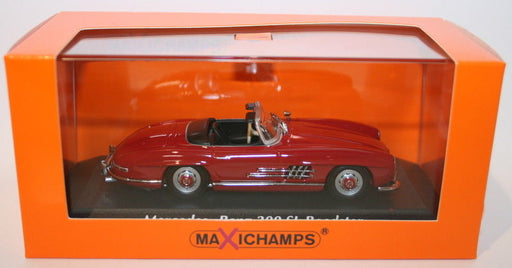 Maxichamps 1/43 Scale Diecast 940039031 Mercedes Benz 300sl Roadster 1955 Red