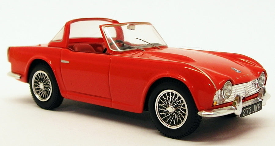 Vanguards 1/43 Scale Model Car VA11500 - Triumph TR4 - Signal Red — R.M ...