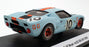 Record 1/43 Scale Built Kit RE003 - Ford GT40 Gulf - #10 AB LM 1968