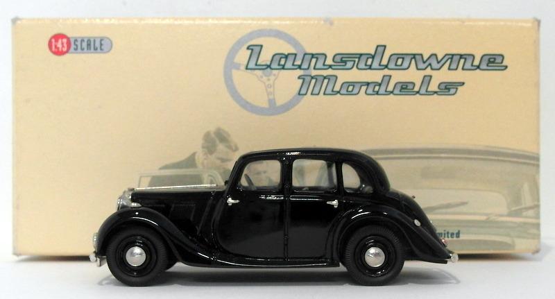 Lansdowne Models 1/43 Scale LDM28 - 1947 MG Saloon Type YA - Black