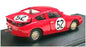 Racing Models 1/43 Scale RMP112 - Abarth 700 S Le Mans 1962 - Red