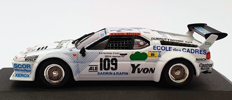 Quartzo 1/43 Scale Q3046 - BMW M1 Le Mans 1984 - #109 Thoisy/Dagoreau/Yvon