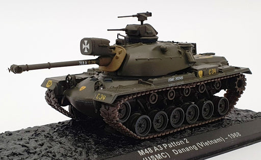 Altaya 1/72 Scale A2520D - M48 A3 Patton 2 Tank - Danang Vietnam 1968