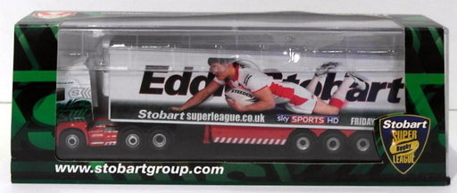 Oxford Diecast 1/76 Scale SHL07FR Scania Truck Stobart Super League St. Helens