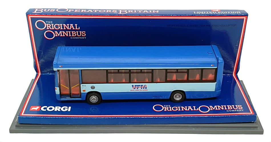 Corgi 1/76 Scale 42809 - Dennis Dart V.F.M. Bus RX22 South Sheilds - Blue