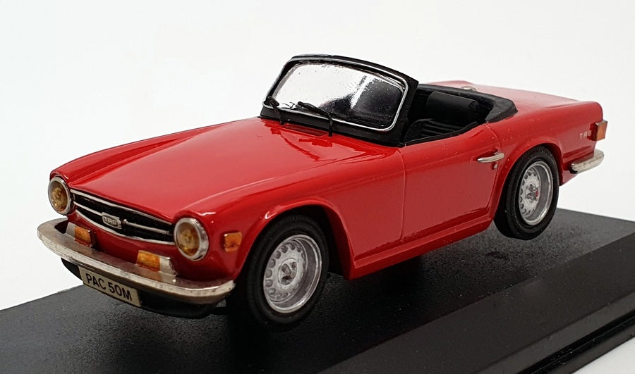 RAE Models 1/43 Scale Built Kit RAE01T - 1969 Triumph TR6 Cabrio - Red