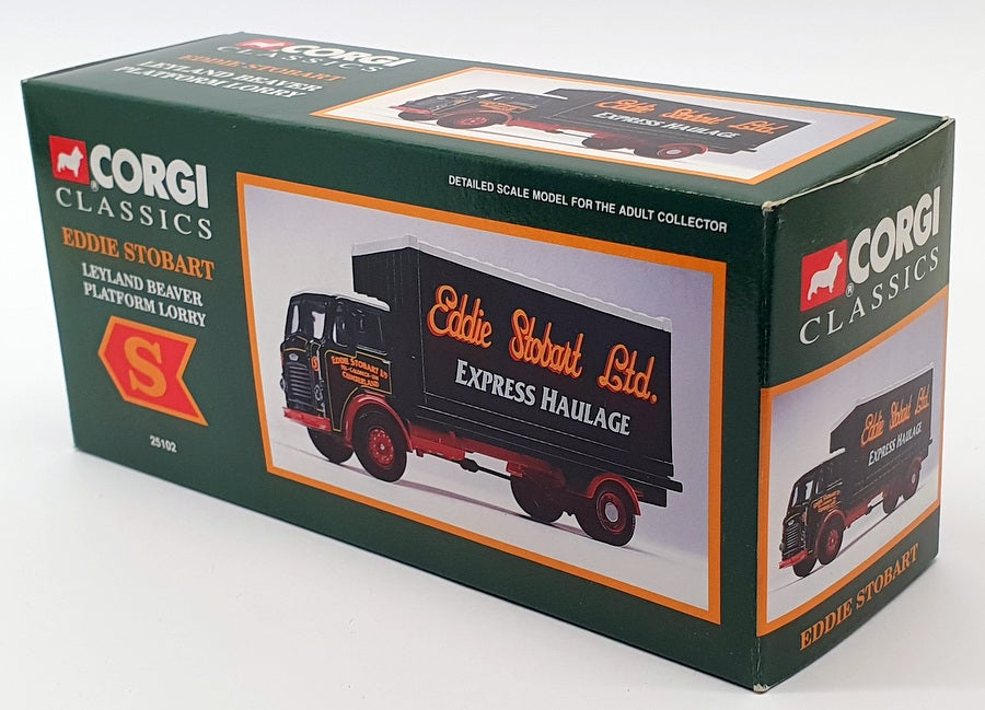 Corgi 1/50 Scale 25102 - Leyland Beaver Platform Lorry - Eddie Stobart