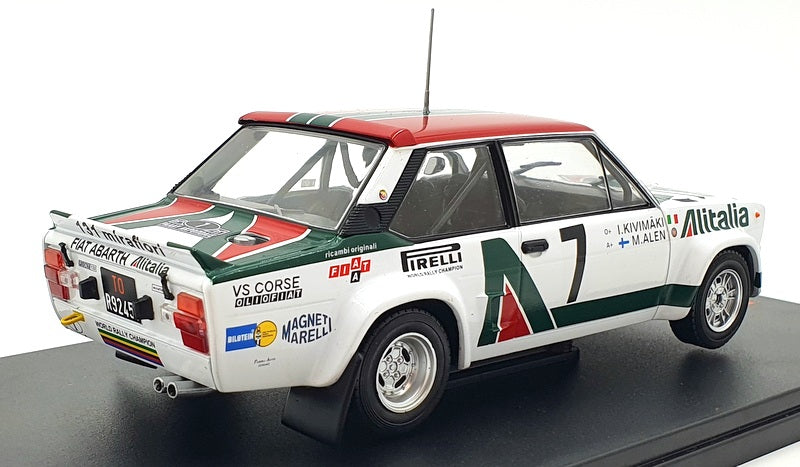 Ixo 1/24 Scale 24RAL003B - Fiat 131 Abarth #7 Rally Acropolis 1978 M.Alen