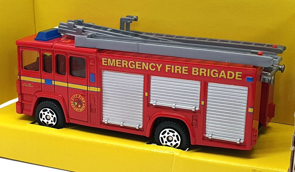 Husky Corgi 13cm Long Diecast TY87101 - Fire Engine - Red