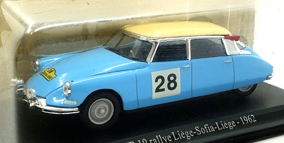 Atlas Editions 1/43 Scale 6164/504 - Citroen ID 19 - #28 Liege-Sofia Rally