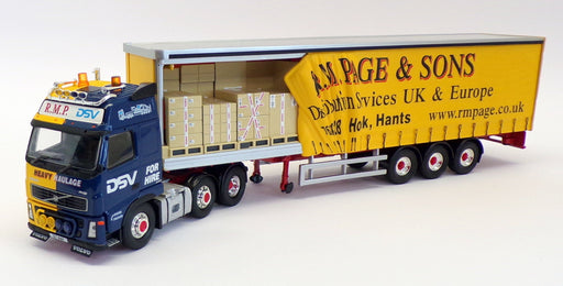 Corgi 1/50 Scale CC14018 - Volvo FH12 Open Curtainside - R.M.Page