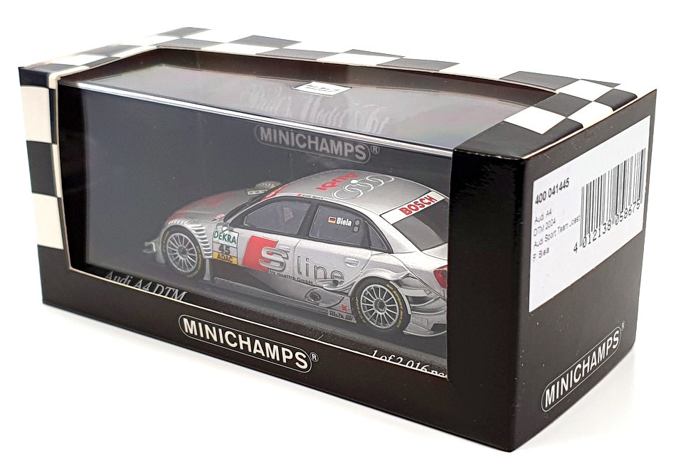 Minichamps 1/43 Scale 400 041445 - Audi A4 DTM 2004 - #45 Biela