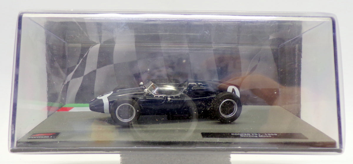 Altaya 1/43 Scale AL16220L - F1 Cooper T51 1959 - #4 Stirling Moss