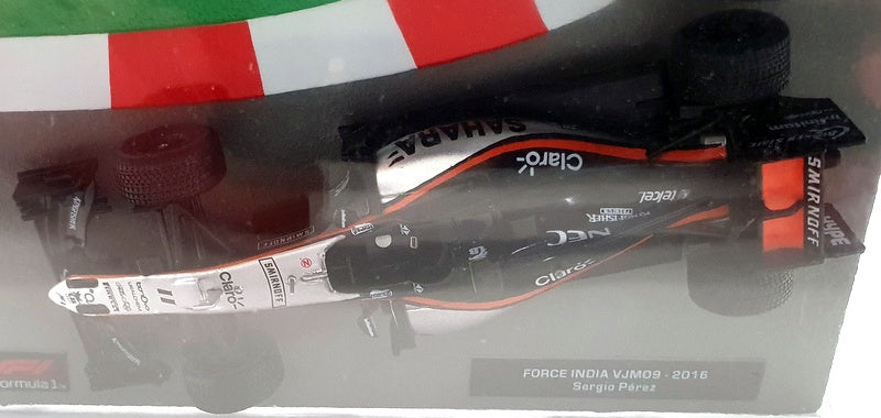 Altaya 1/43 Scale Model Car 1101IR6 - Force India VJM09 2016 Sergio Perez