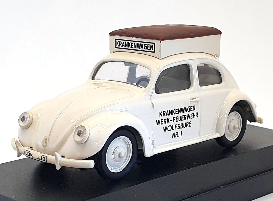 Vitesse 1/43 Scale L089A - 1947 VW Beetle Wolfsburg Krankenwagen - White