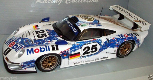 UT MODELS 1/18 - 180 966625 PORSCHE 911 GT1 LE MANS 1996 STUCK / BOUTSEN  WOLLEK