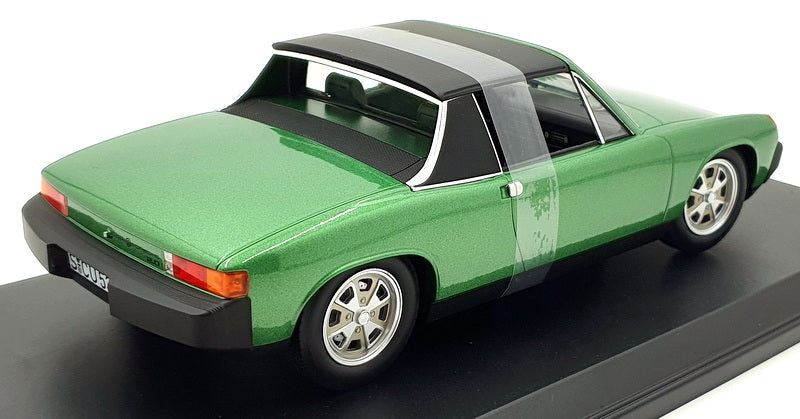 Norev 1/18 Scale Diecast 187685 - VW Porsche 914 2.0 1975 - Met Green