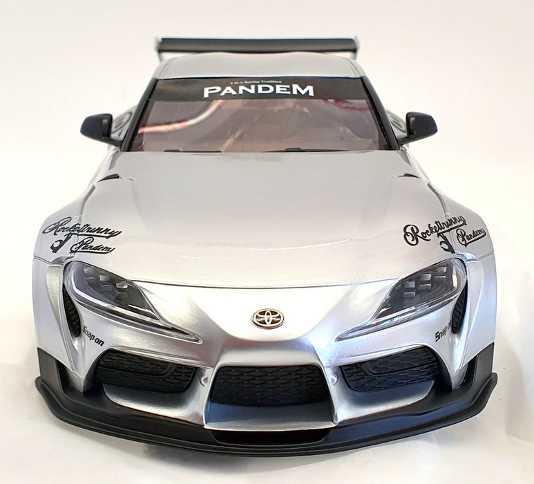 Top Speed 1/18 Scale TS0297 - Pandem Toyota GR Supra V1.0 - Silver