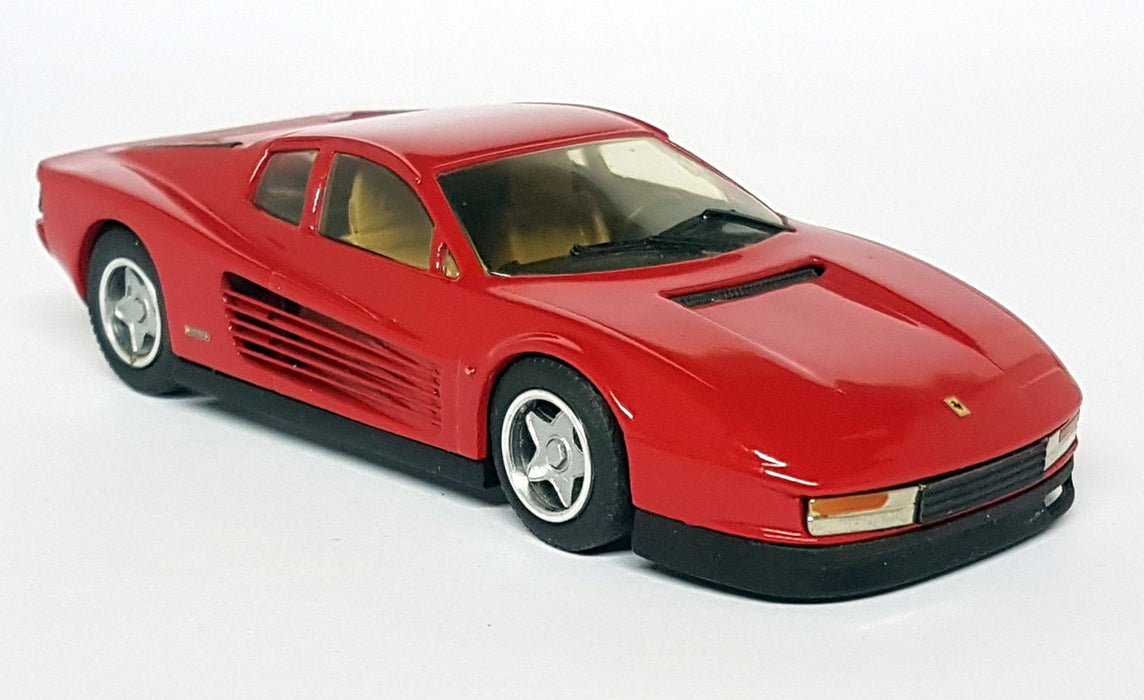 Western Models 1/43 Scale White Metal - WP113 1984 Ferrari Testarossa Red