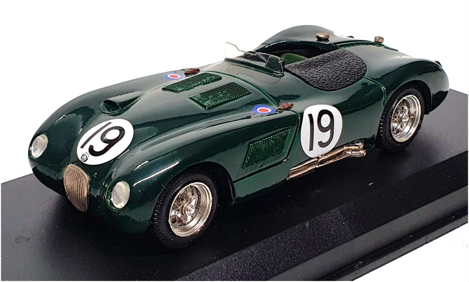 Top Model 1/43 Scale TMC069 - Jaguar C-Type #19 Le Mans 1953 - Green