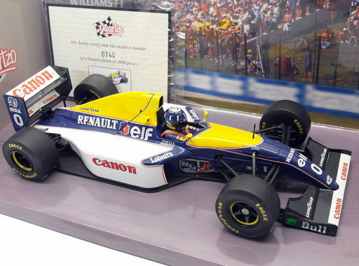 Quartzo 1/18 Scale - 18331 Williams FW15C Damon Hill 1993 GP of South Africa