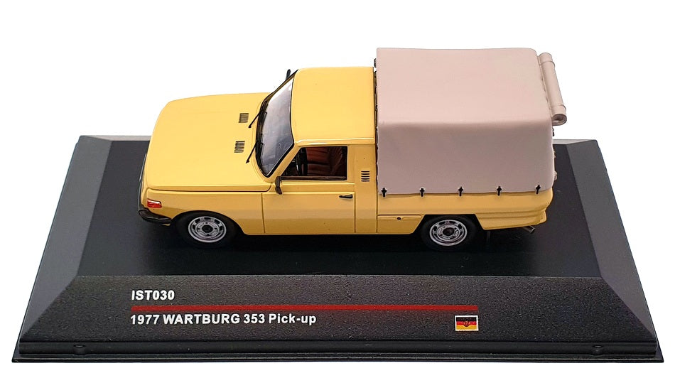 1st Models 1/43 Scale IST030 - 1977 Wartburg 353 Pick Up - Sand