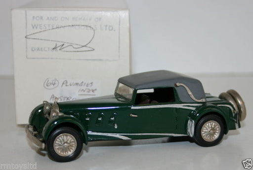 WESTERN MODELS MIKE STEPHENS 1st PROTOTYPE MODEL PLUMBIES - AUSTRO DAIMLER ADR6