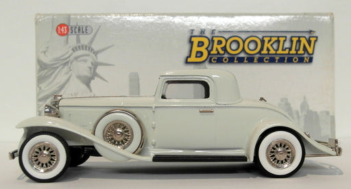 Brooklin 1/43 Scale BRK116  - 1931 Marmon Sixteen 2 Passenger Coupe Pale Cream