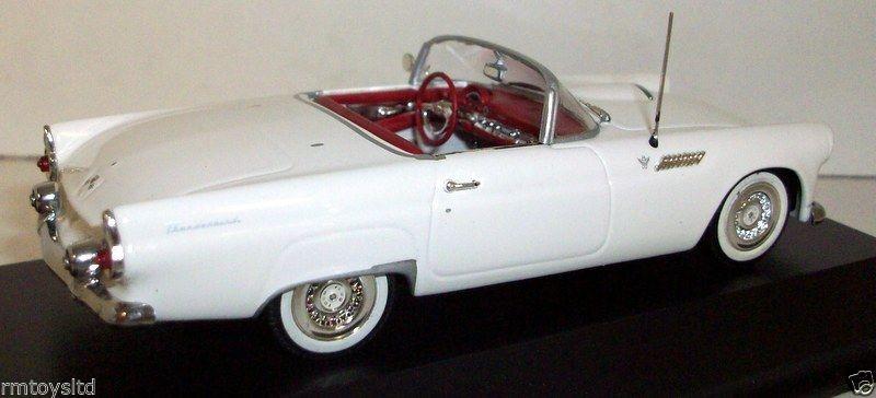 MINICHAMPS 1/43 - 400 082030 FORD THUNDERBIRD 1955 - WHITE