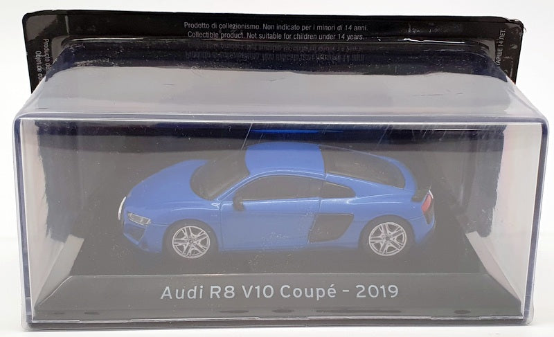 Altaya 1/43 Scale Model Car 1501IR2 - 2019 Audi R8 V10 Coupe - Blue