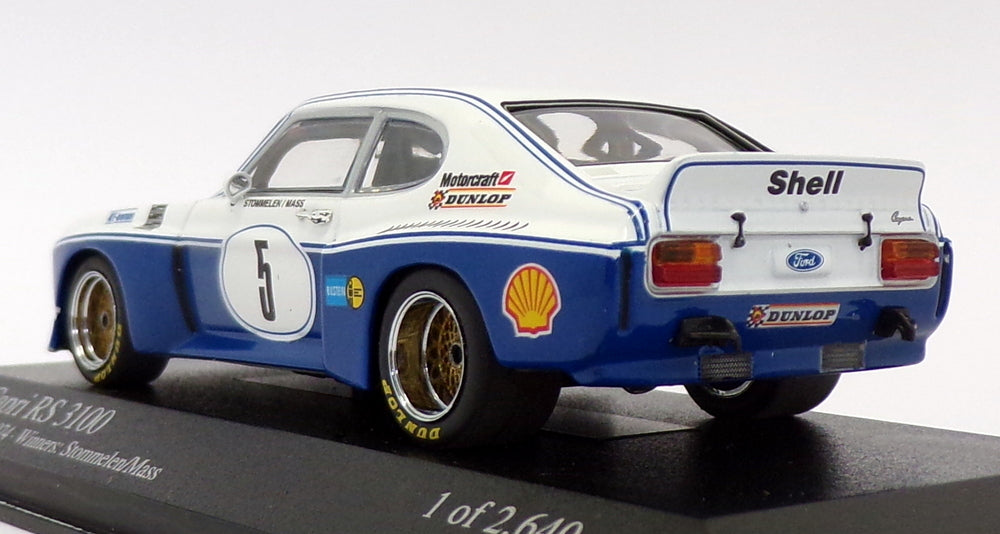 Minichamps 1/43 Scale 430 748005 - Ford Capri RS 3100 Zandvoort ETC '74