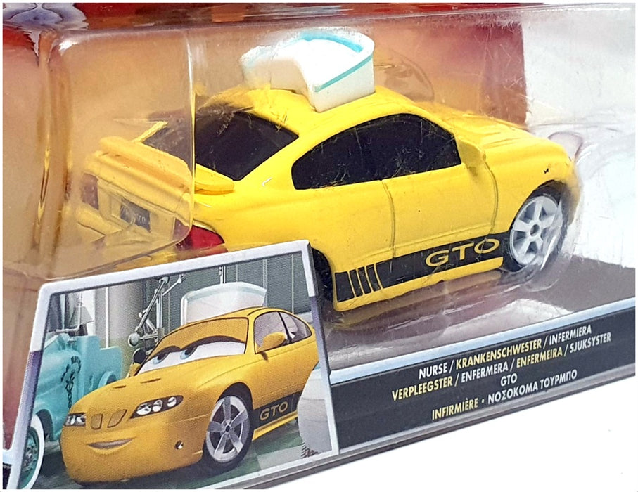 Mattel Disney Pixar Cars P7227 #4 - Nurse GTO - Yellow