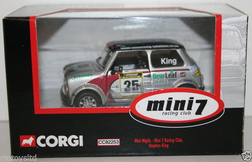 CORGI 1/26 SCALE - CC82253 - MINI 7 RACING CLUB - MINI MIGLIA - STEPHEN KING