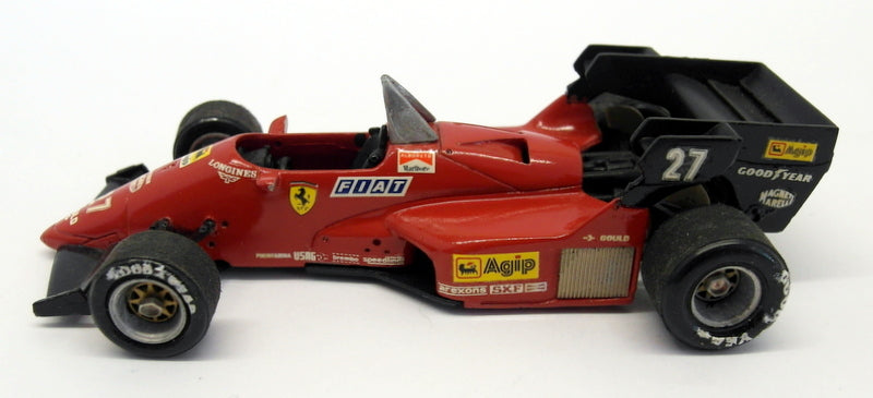 Tameo 1/43 Scale White Metal Built Kit - FX604 Ferrari F1 C4 Alboreto